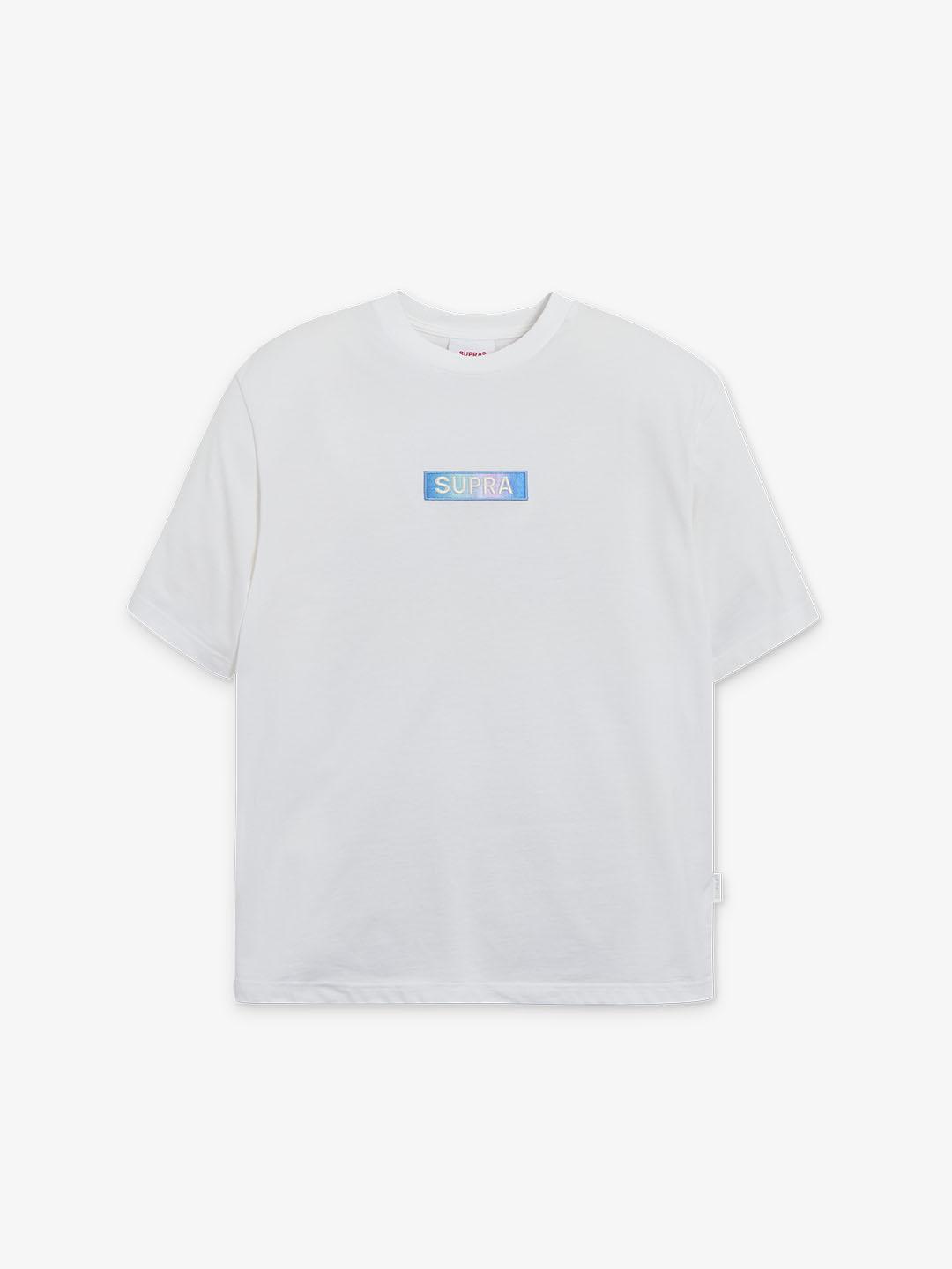 모노그램 오버핏 로고 반팔 티셔츠