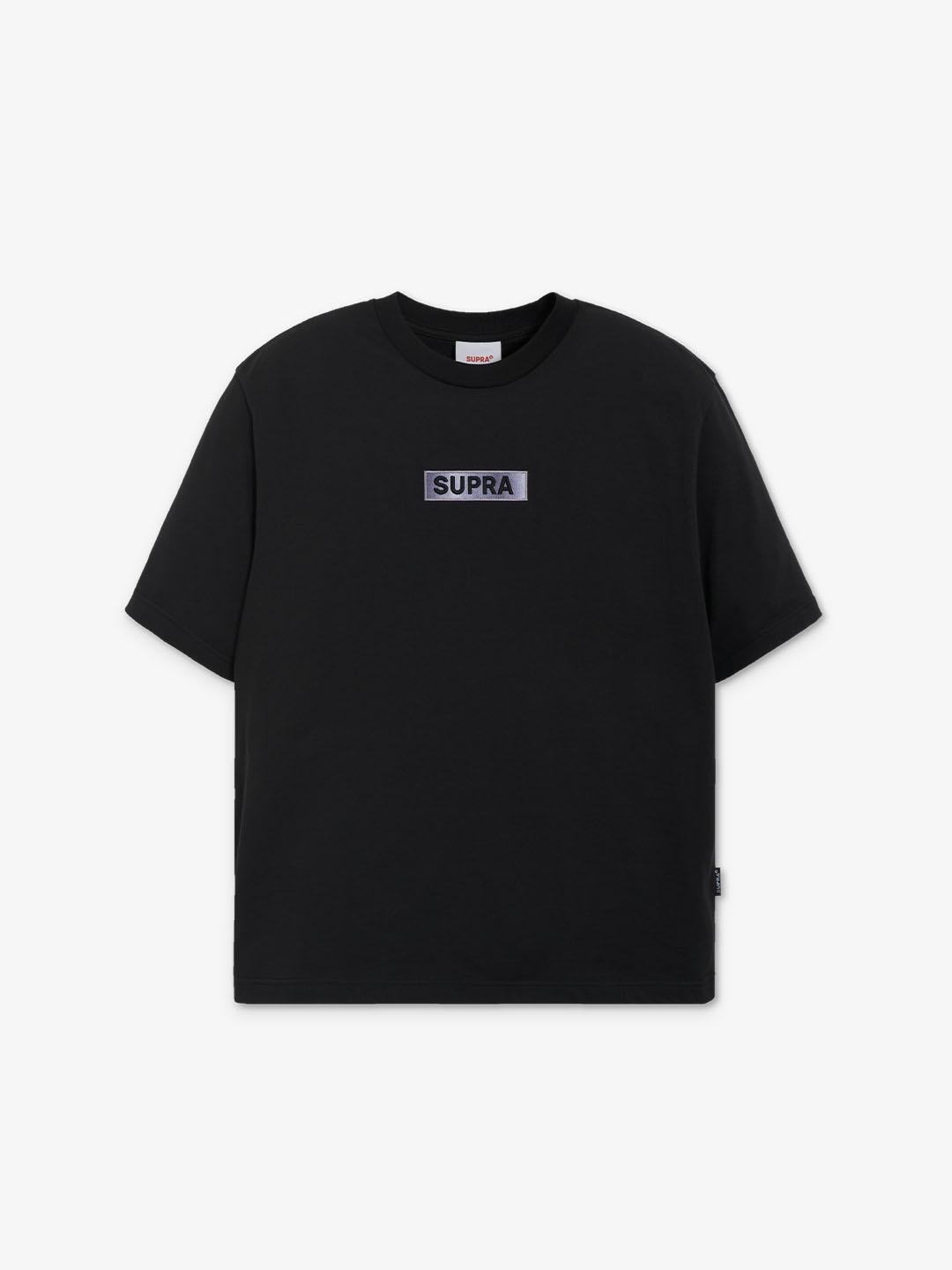 모노그램 오버핏 로고 반팔 티셔츠