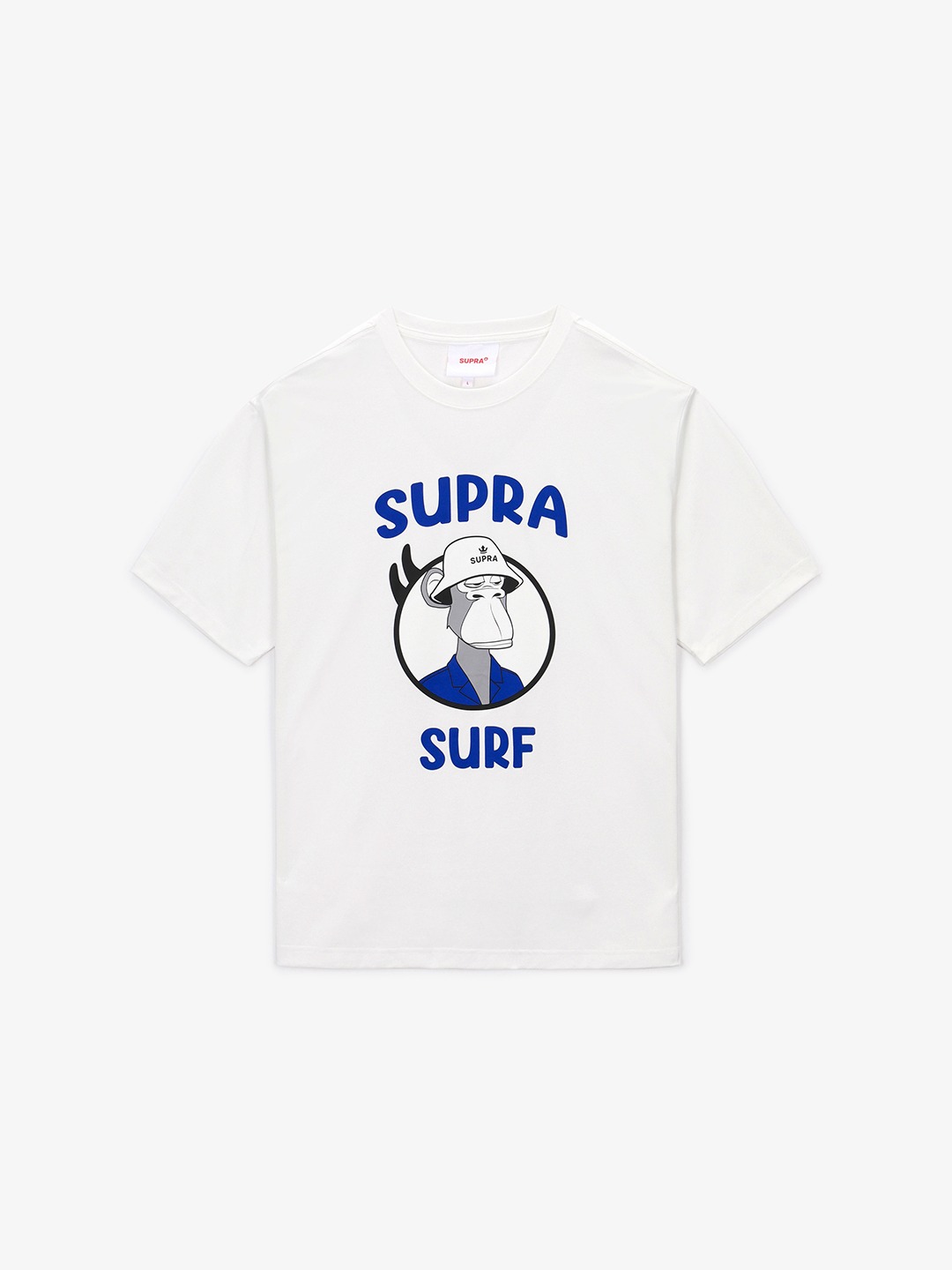 서핑X BAYC 등판 그래픽 티셔츠